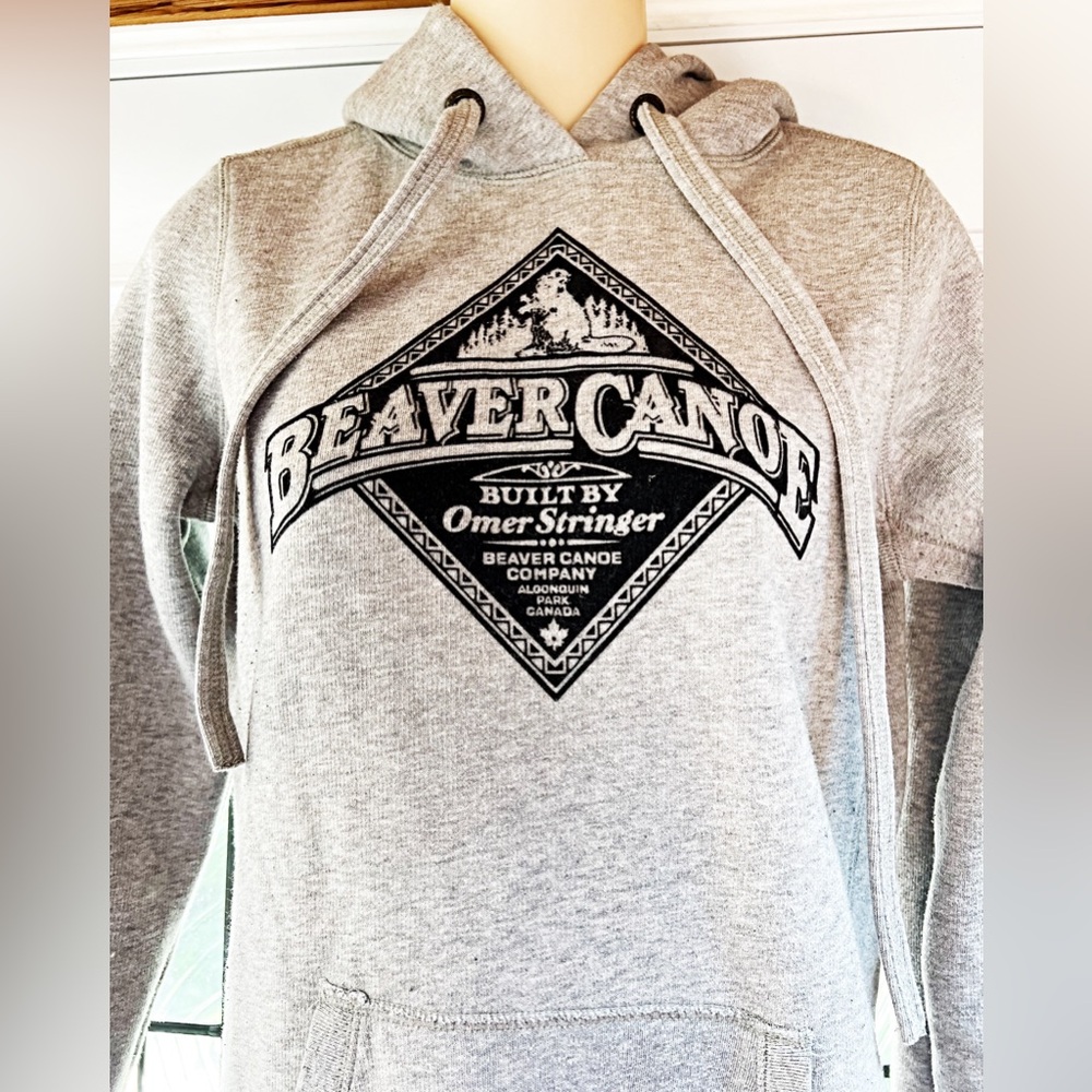 BEAVER CANOE - Grey Hoodie